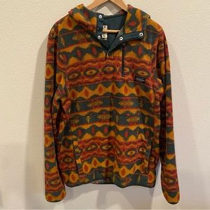 **NOT FOR SALE** Dravus Multicolored Fleece Hoodie US Mens Medium
